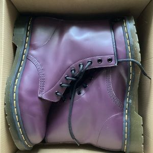 Purple DMs Dr. Martens Docs Style 1460